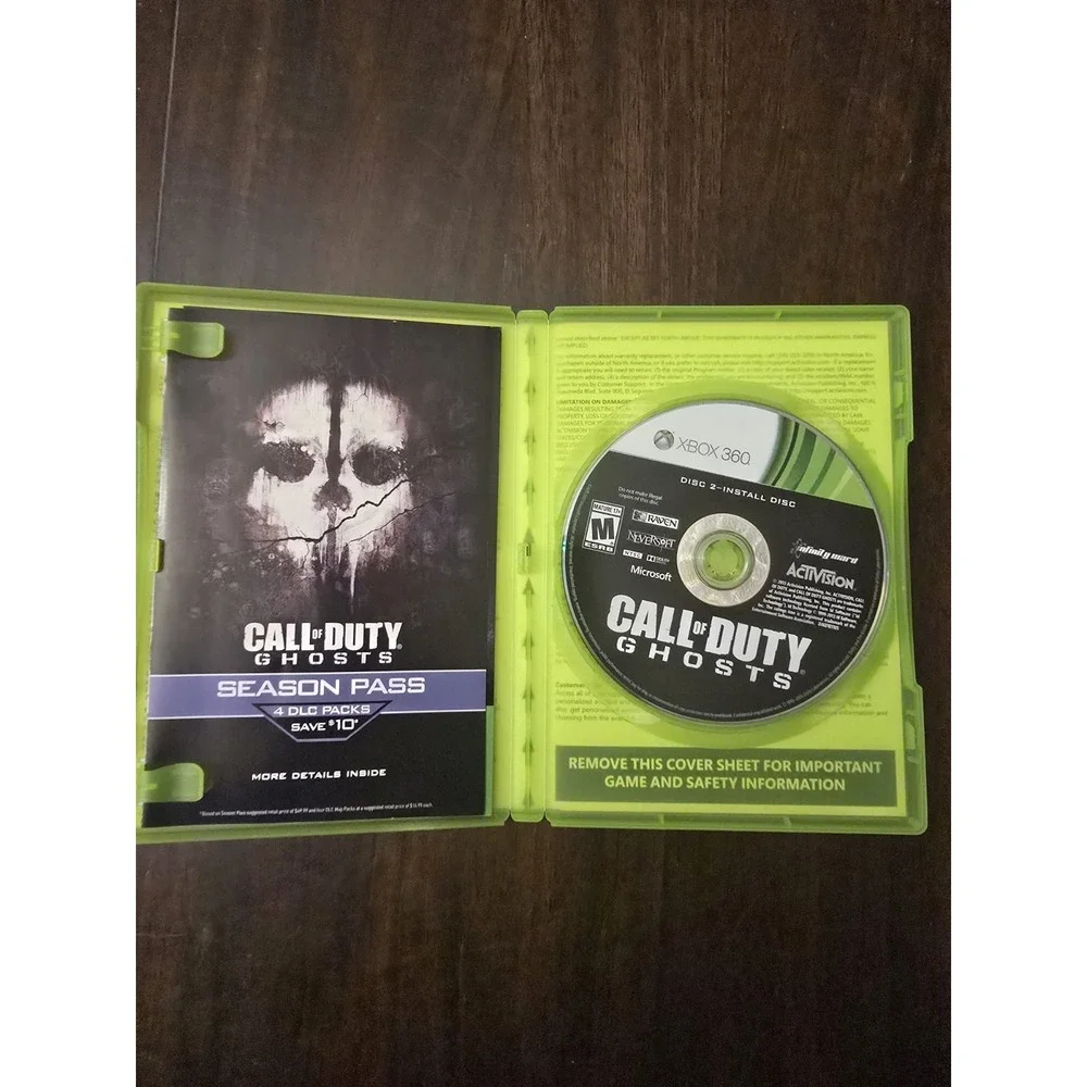 Call of Duty: Ghosts (Microsoft Xbox‎ 360, 2013)